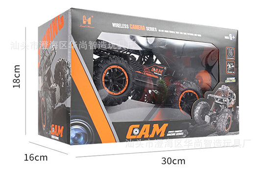 Remote Control Alloy Off-Road Car with Camera for Kids