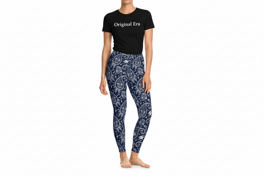 Floral Boho Yoga & Everyday Stretch Leggings