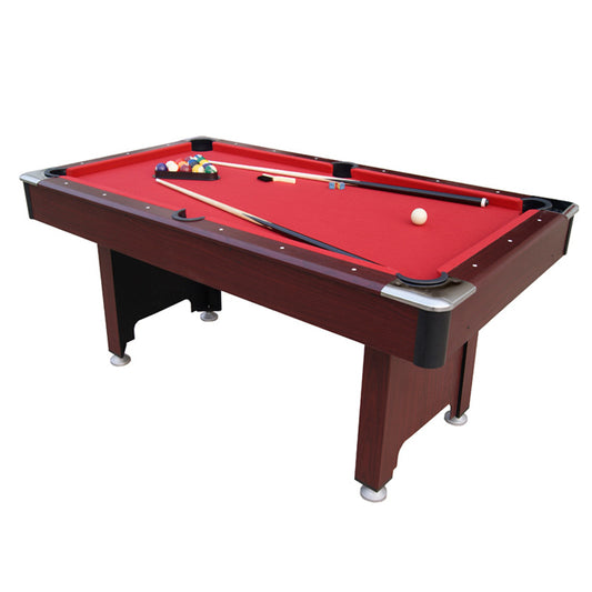 American Classic Pool Table with Colorful Cues