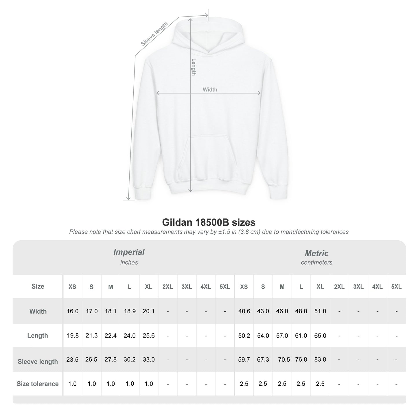 Youth Hoodie with Heart & Original Era Design