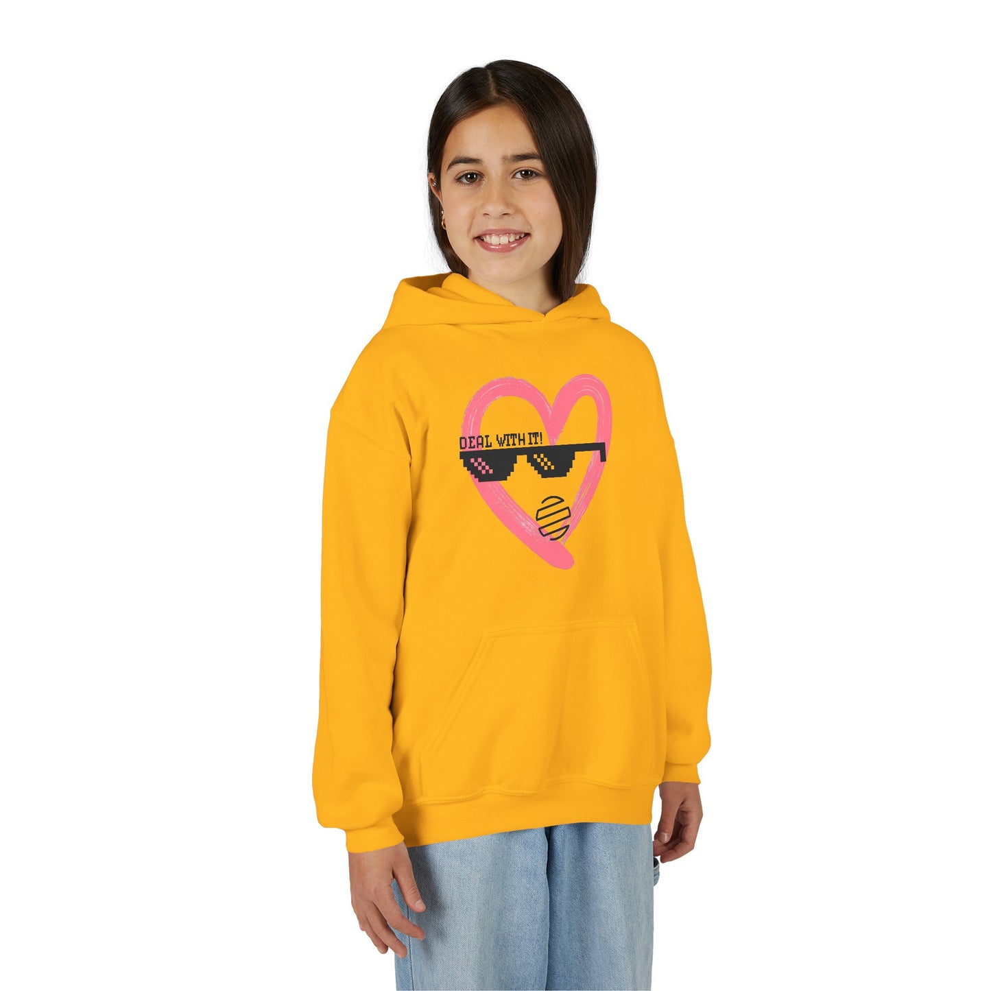 Youth Hoodie with Heart & Original Era Design