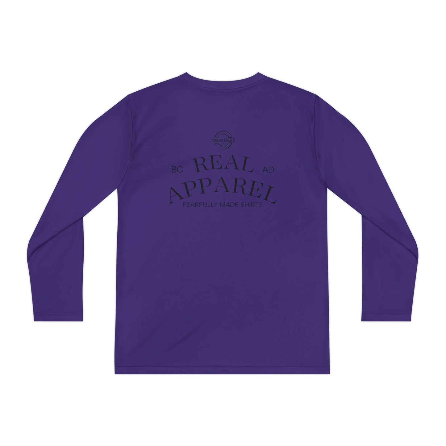 Original Era Real Apparel Youth Long Sleeve Tee
