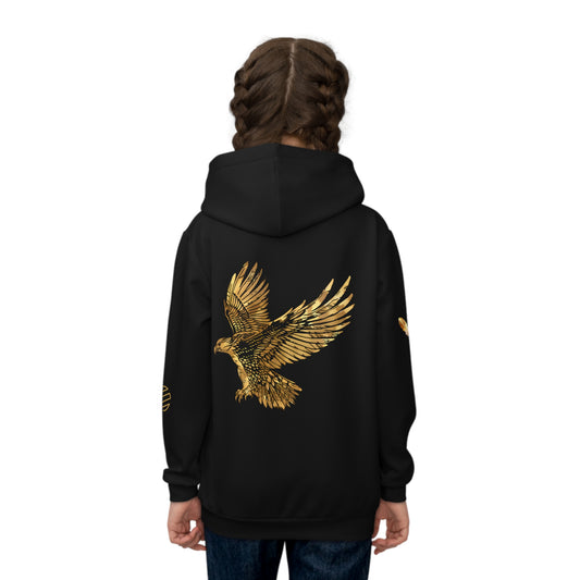 Faith Like Gold Children's Hoodie - Inspirational Kids Faith Sweatshirt