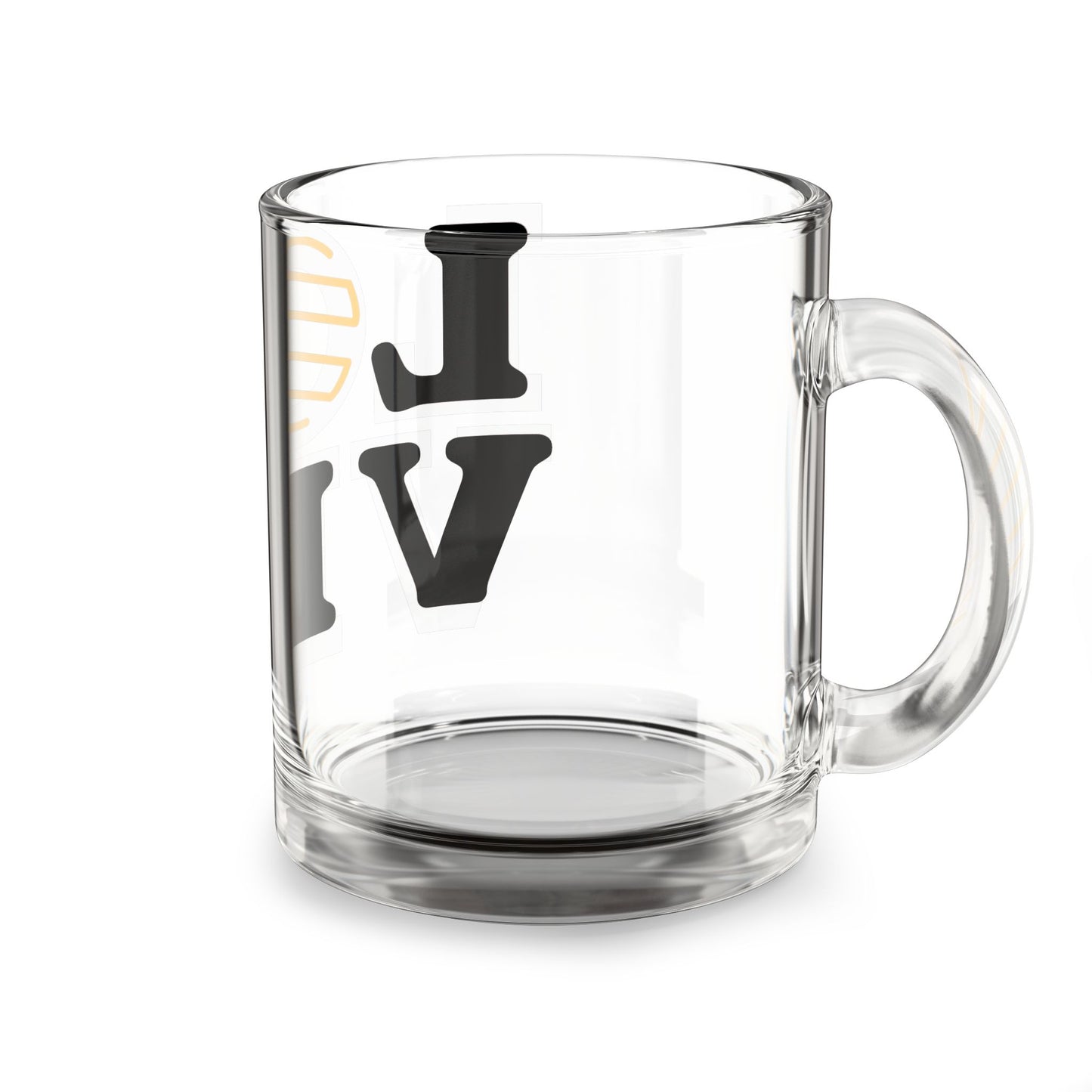 Love Vibes Glass Mug - 10oz,