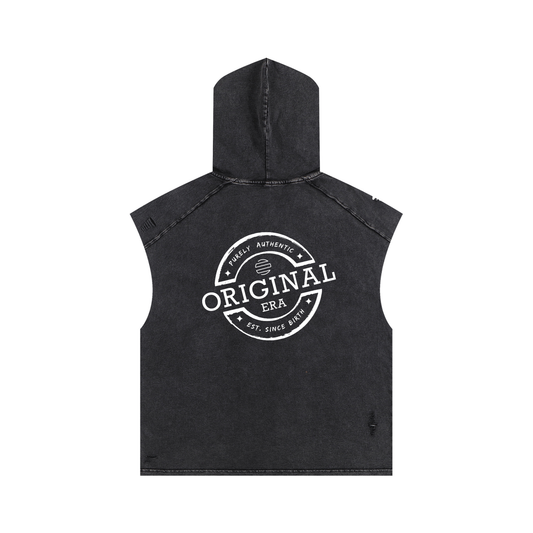Original Era Classic Snow Washed Boxy Hooded Tank Top