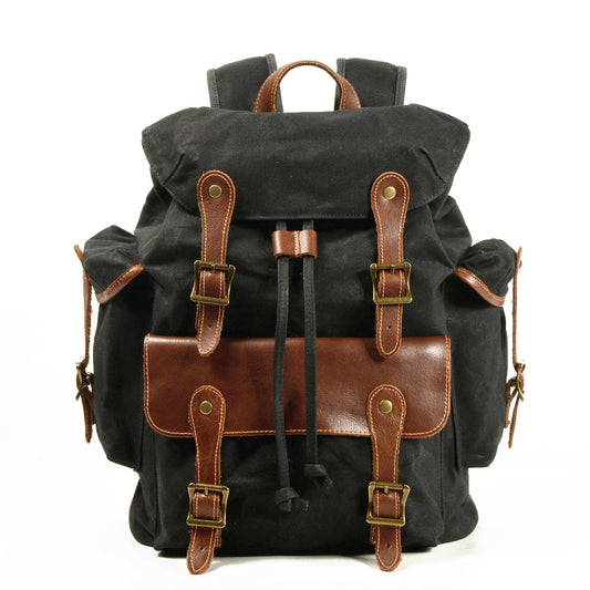 Cowboy Backpack Canvas Bag for Travel and Dining