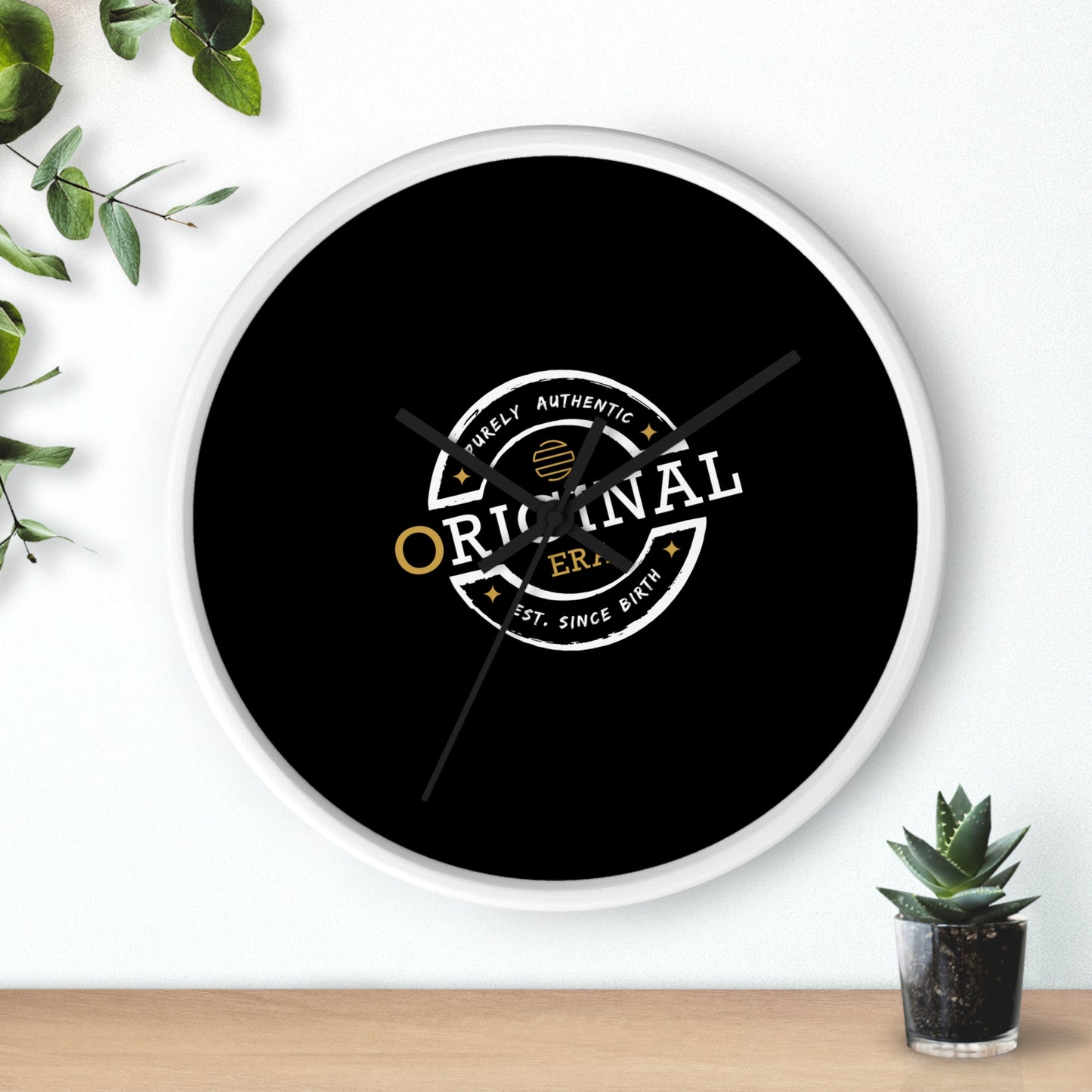 Original Era Wall Clock - Vintage Design