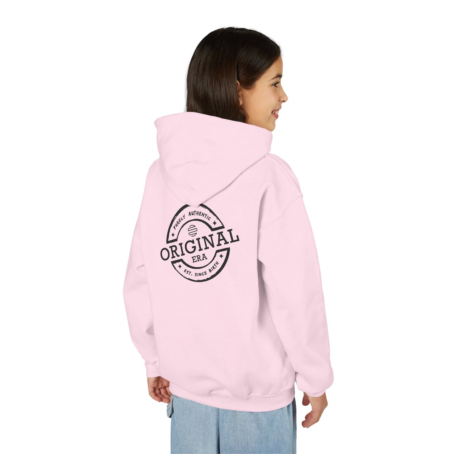 Youth Hoodie with Heart & Original Era Design
