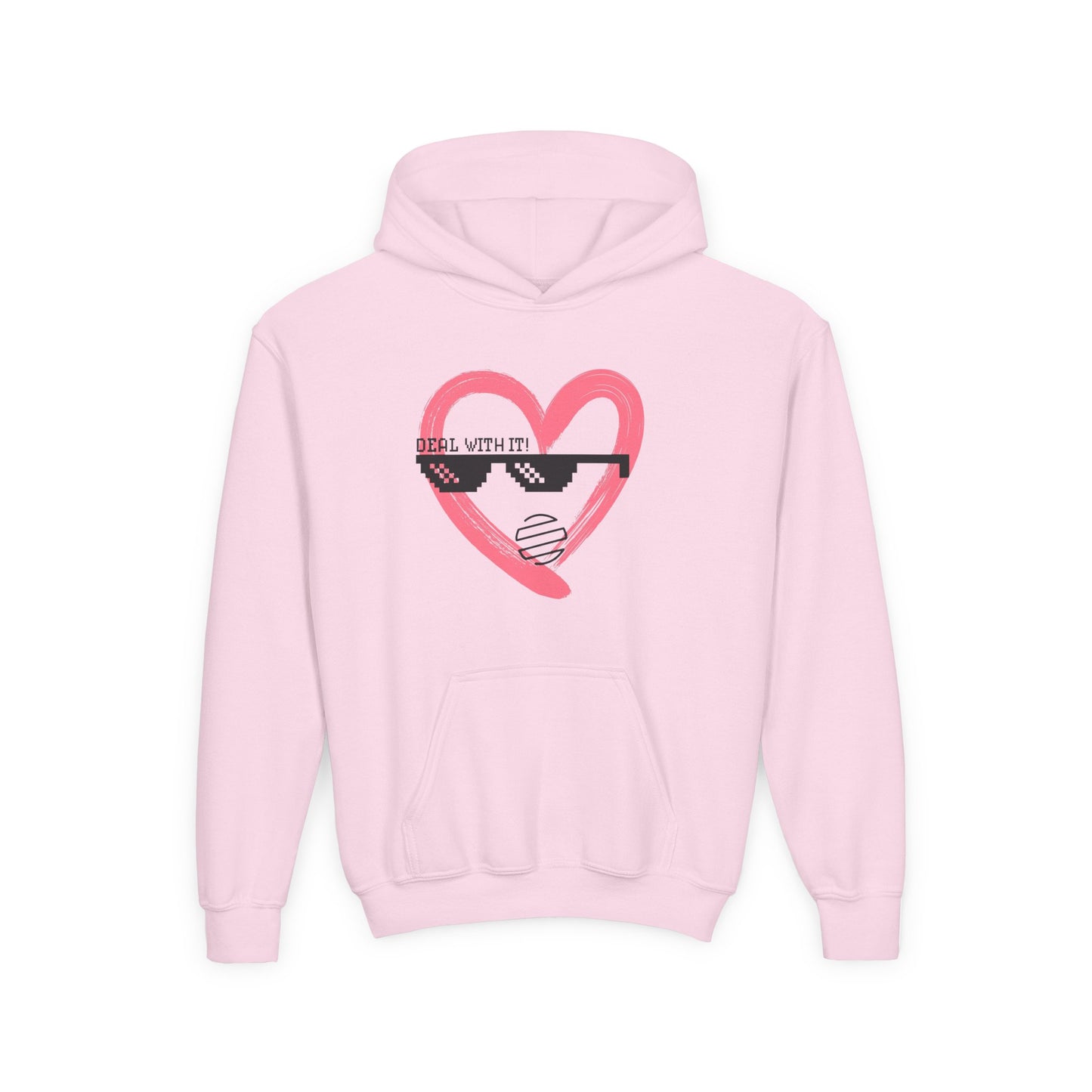 Youth Hoodie with Heart & Original Era Design