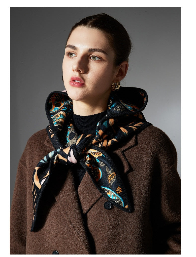 Paisley Small Cape And Shawl Scarf