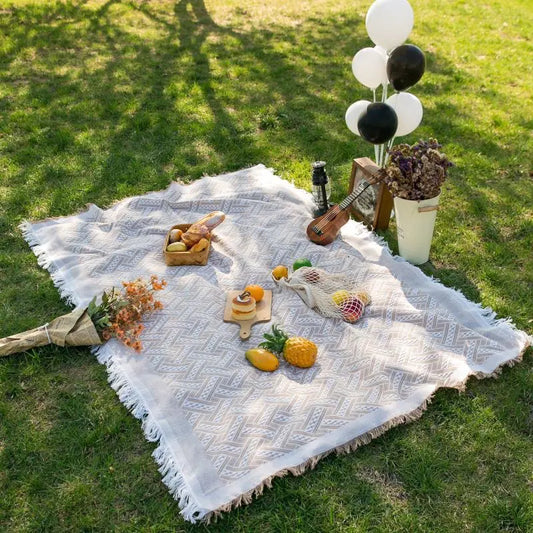Outdoor Picnic Blanket for Camping and Tent Decor