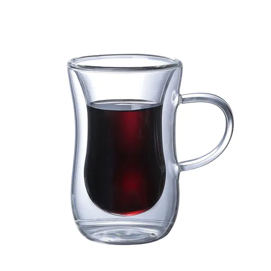 ThermoStyle Dual Wall Glass Cup