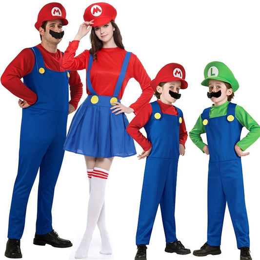 Mario Costume Dressup for Kids & Family