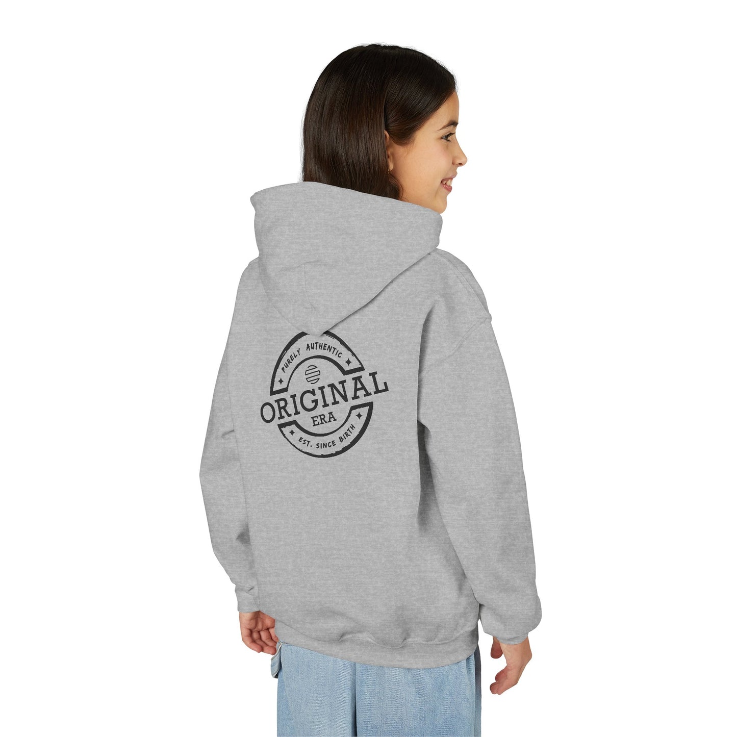 Youth Hoodie with Heart & Original Era Design