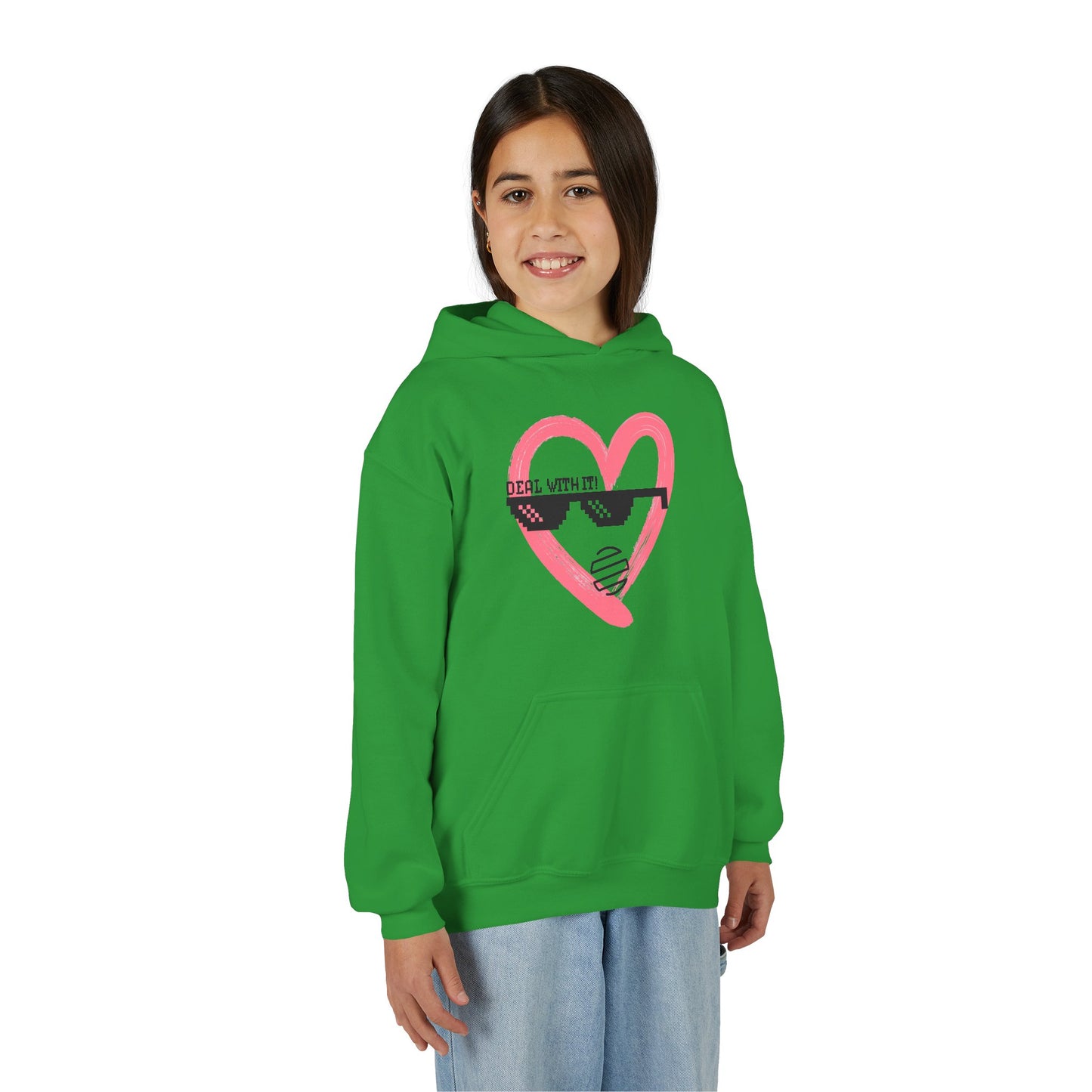 Youth Hoodie with Heart & Original Era Design