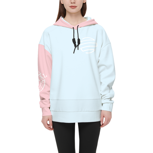 Women’s Original Era "Pink Moon" Relaxed Fit Hoodie With Front Patch-Super Heavy 375g