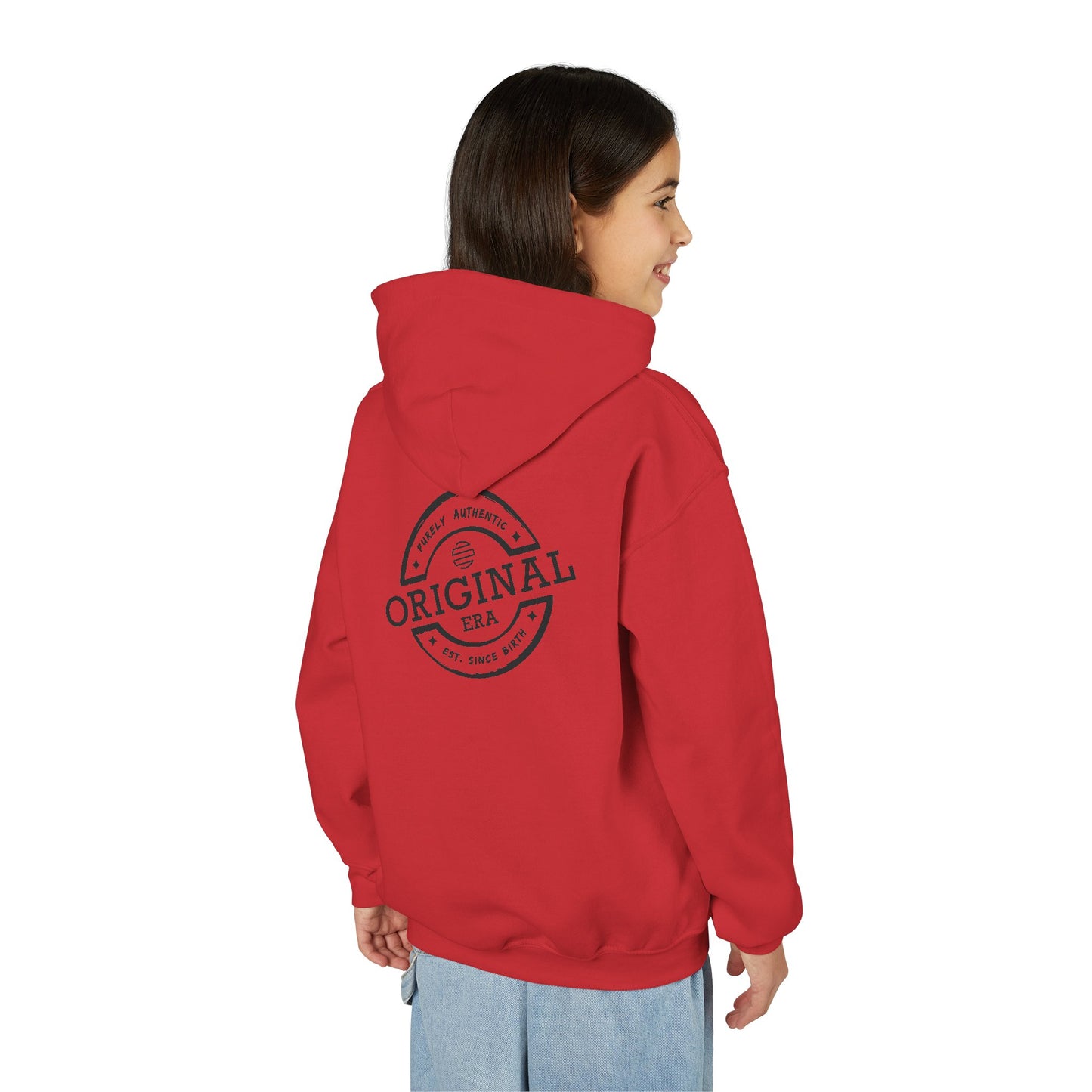 Youth Hoodie with Heart & Original Era Design