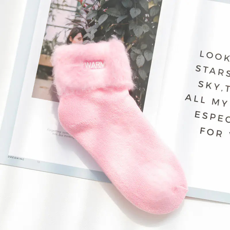 Kids' Cozy Velvet Winter Socks