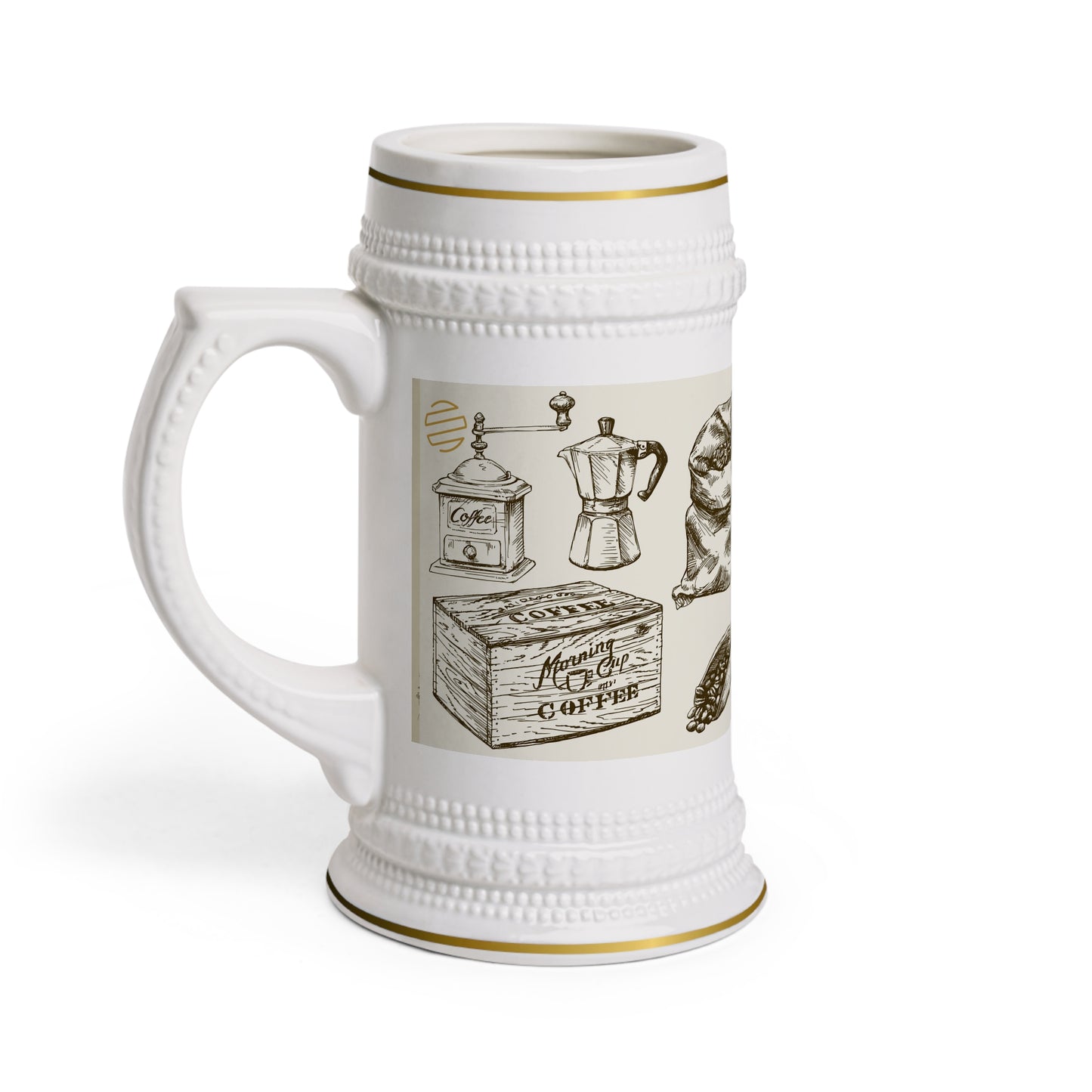 Artisanal Coffee Stein Mug