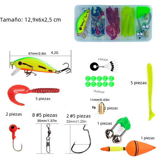 1.8m Fishing Rod and Reel Set for Beginners and Kids