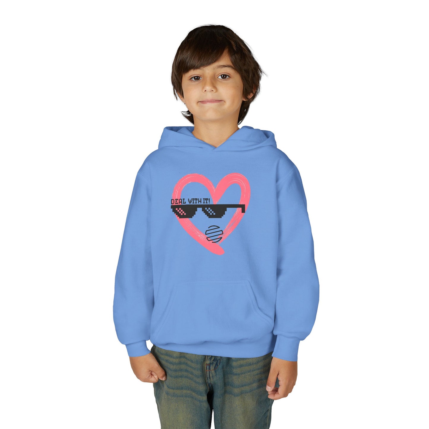 Youth Hoodie with Heart & Original Era Design