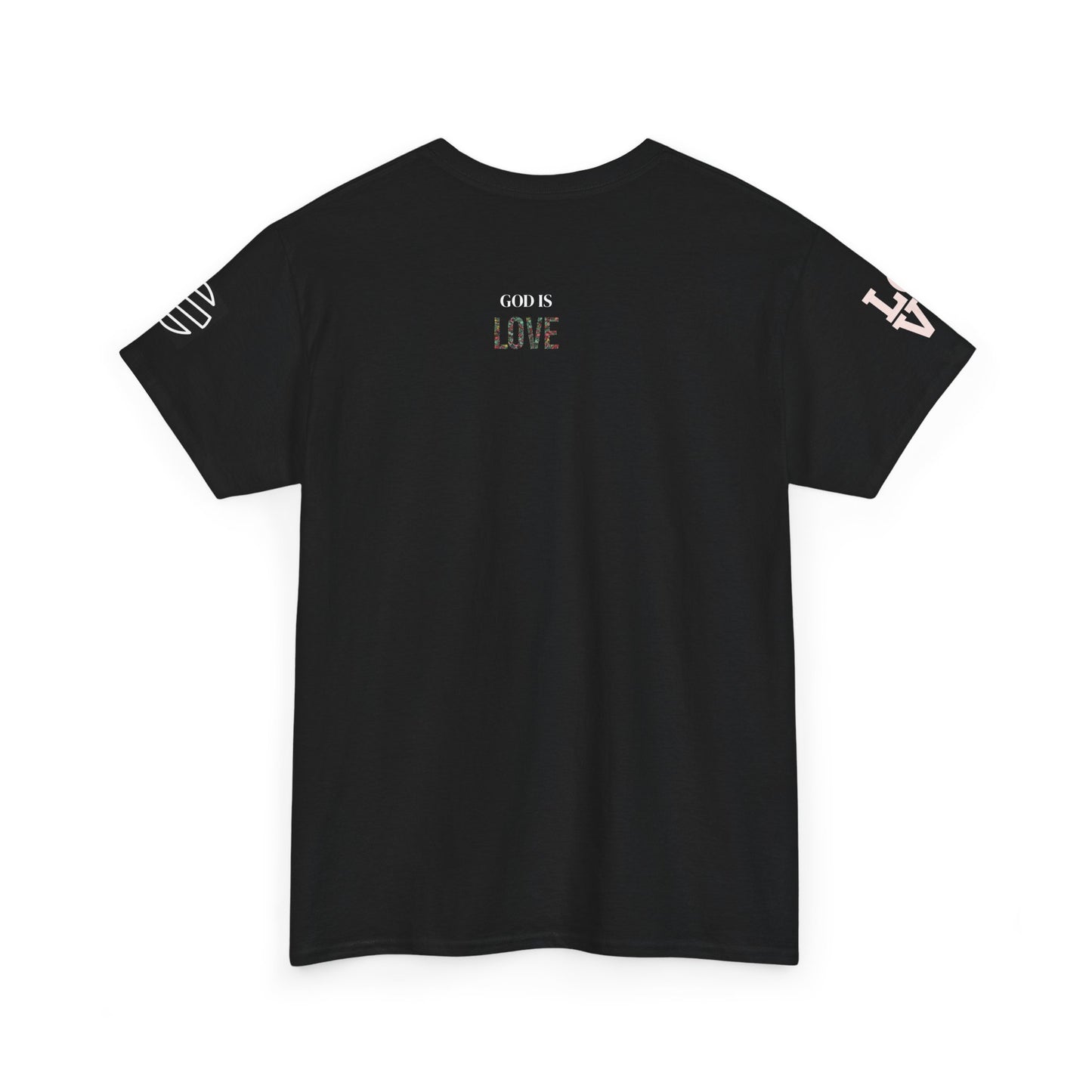 Christian Inspirational Tee, Unisex Heavy Cotton Shirt, Love and Truth Graphic T-Shirt, Faith-Based Apparel