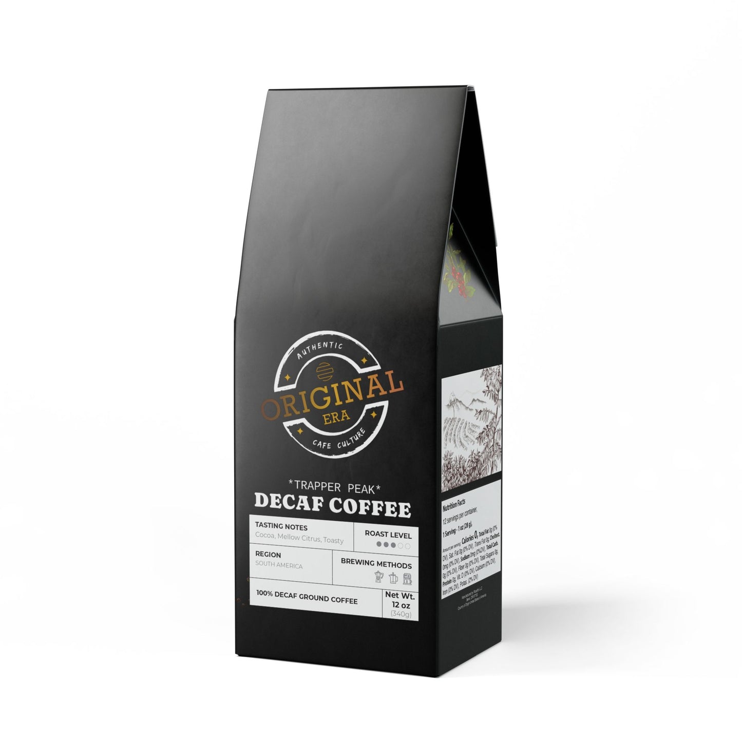 Cafe Culture Trapper Peak Decaf Coffee Blend (Medium Roast)