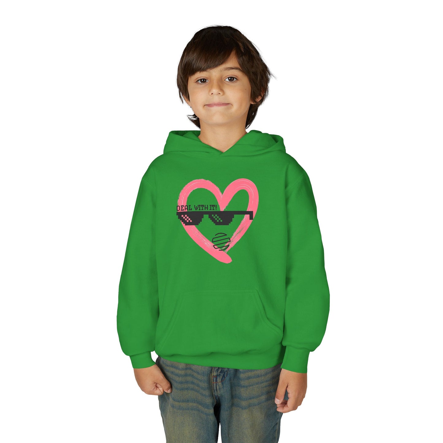 Youth Hoodie with Heart & Original Era Design