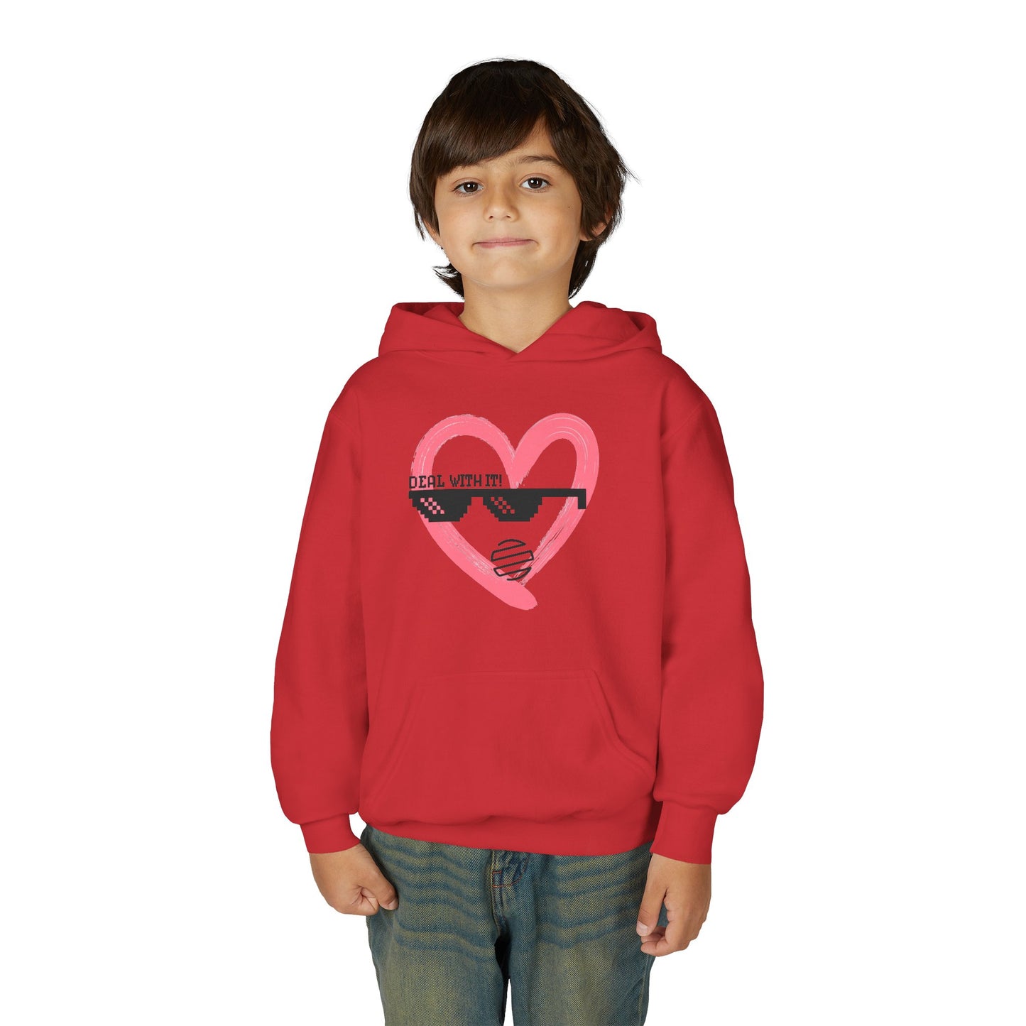 Youth Hoodie with Heart & Original Era Design