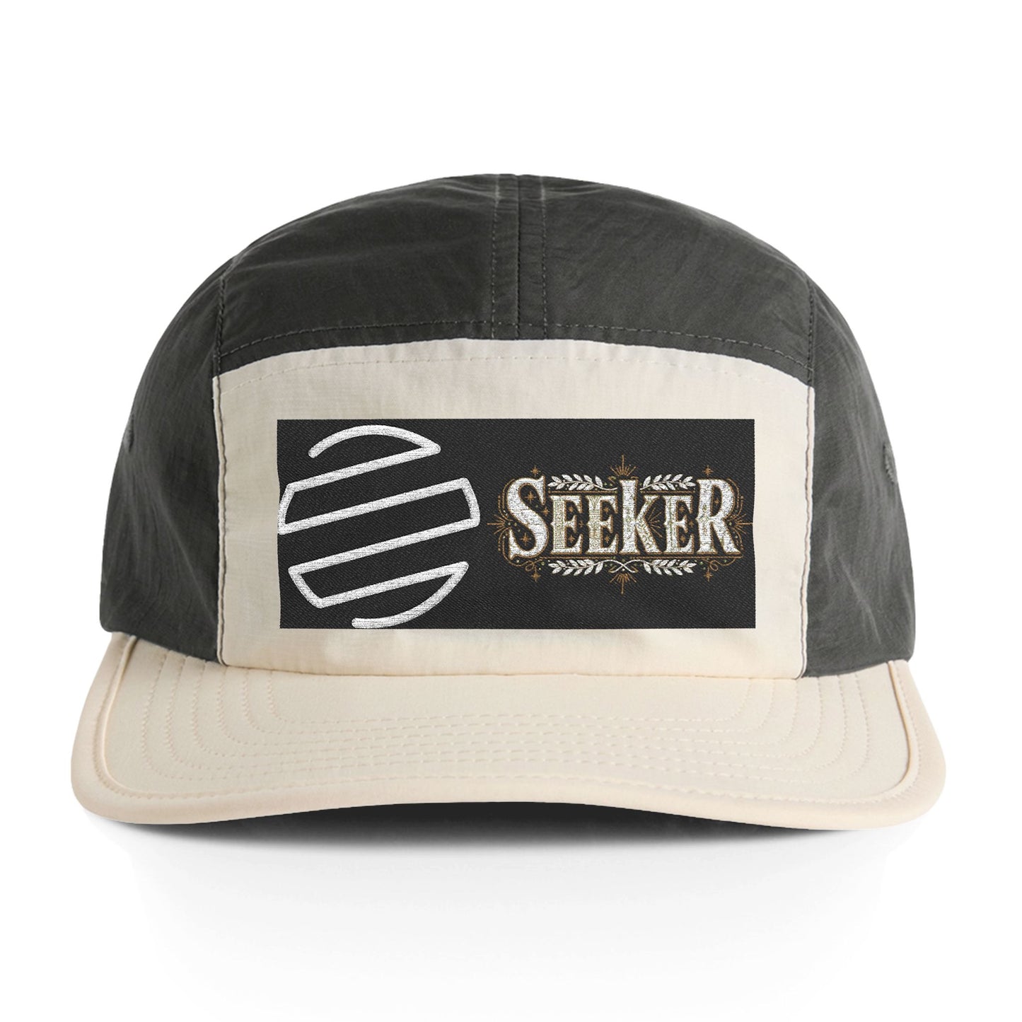 Seeker Embroidered Two-Tone Nylon Cap