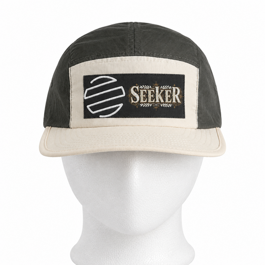 Seeker Embroidered Two-Tone Nylon Cap