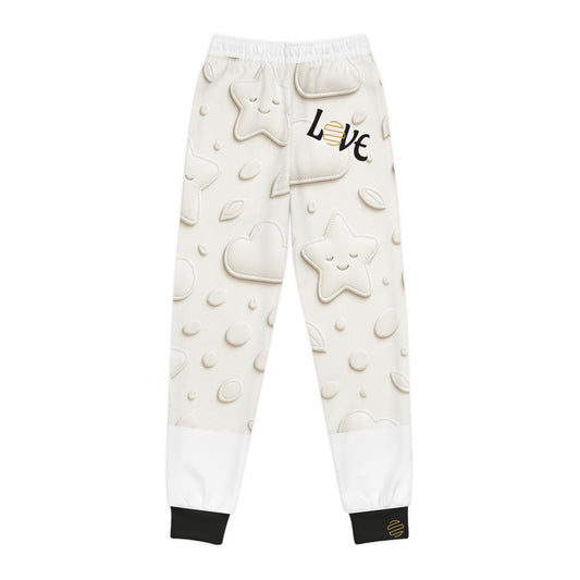 Cute Love-Themed Youth Joggers