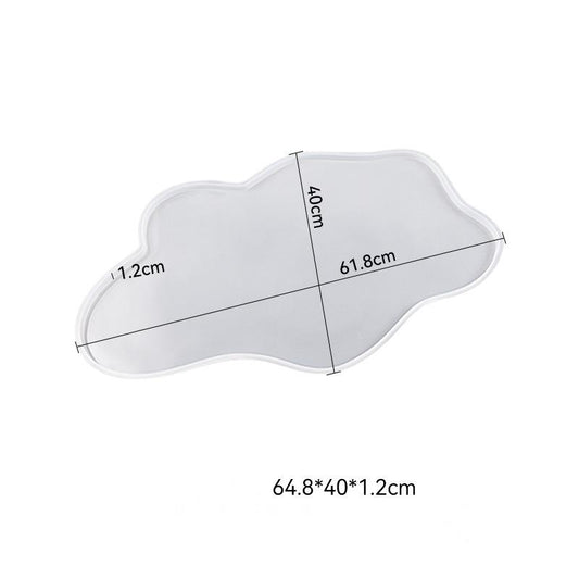 DIY River Bed Silicone Mold for Epoxy Resin Table
