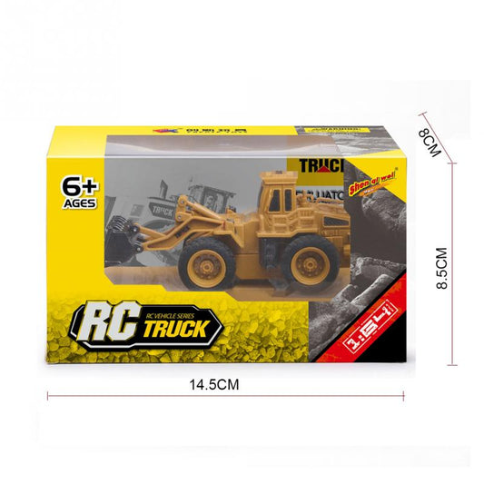 Mini Remote Control Construction Vehicle Toy Set