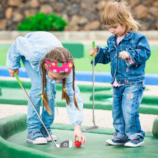 Kids' Retractable Golf Toy Set