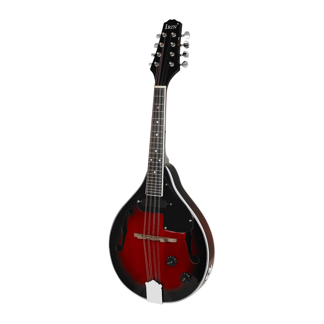 Red Black Edge Eight Strings Electric Mandolin