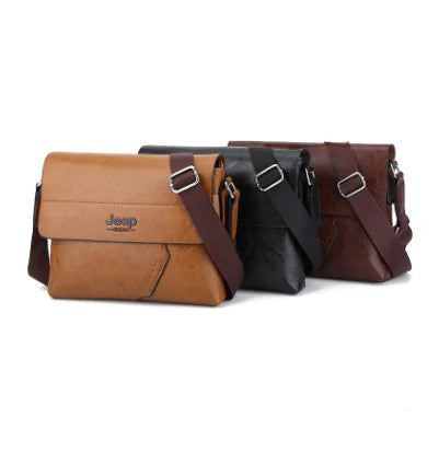 PU Leather Horizontal Casual Bag