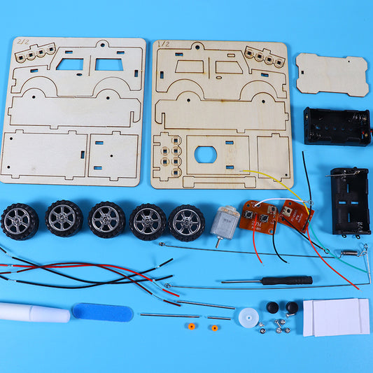 DIY Wireless Remote Control Jeep for Kids Education
