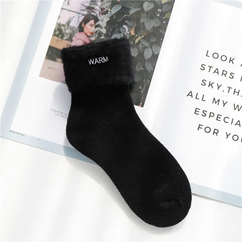Kids' Cozy Velvet Winter Socks