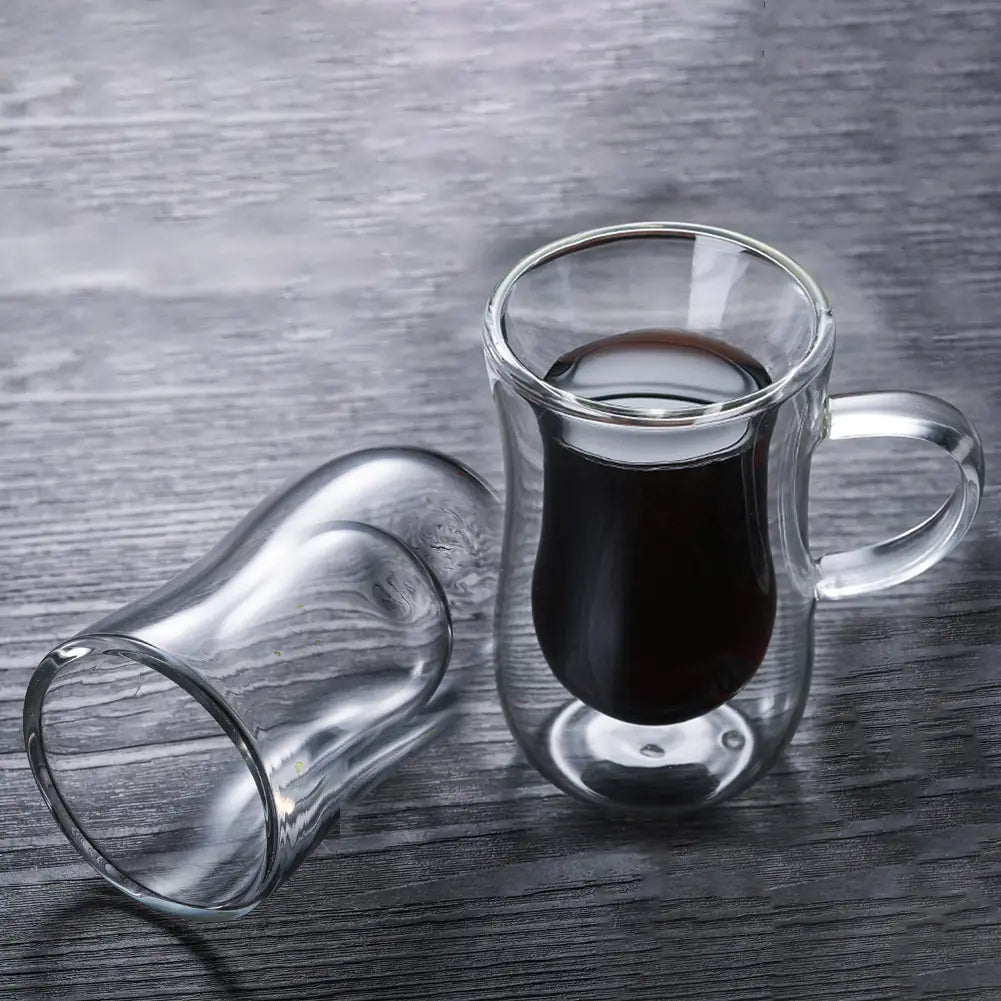 ThermoStyle Dual Wall Glass Cup