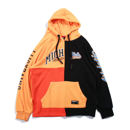 Urban Patchwork Skate Hoodie