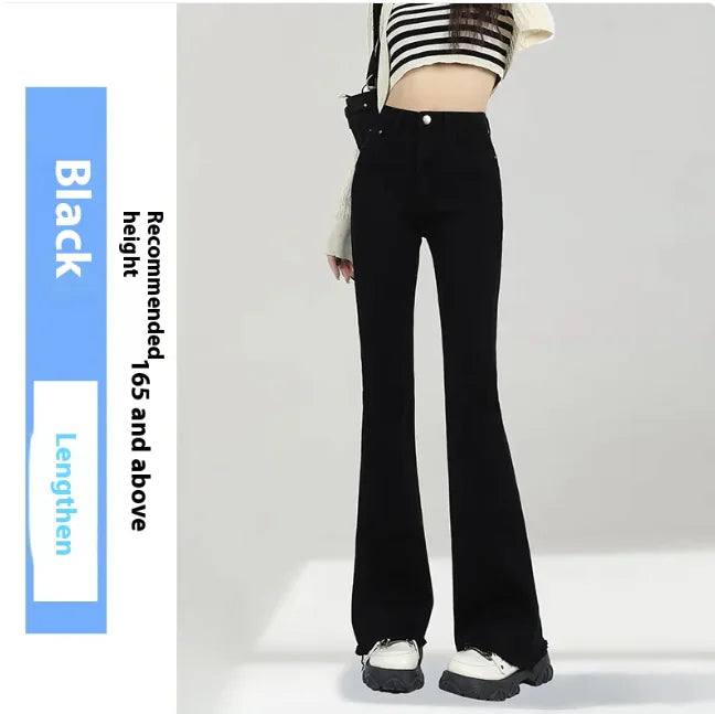 Women's Black Weila Flared Jeans