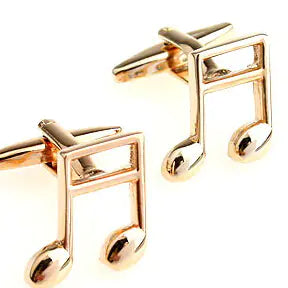 Elegant French Music Cufflinks