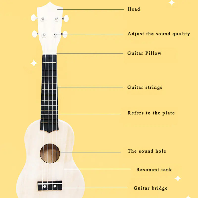 DIY Musical Instrument Kit: Children's Guitar Ukulele