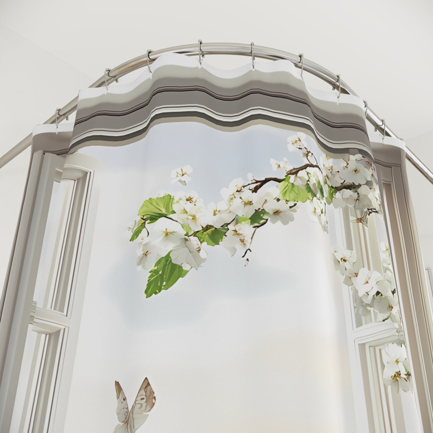 Fresh Like Heaven Shower Curtain — Fresh, Spa-Inspired Bathroom Decor