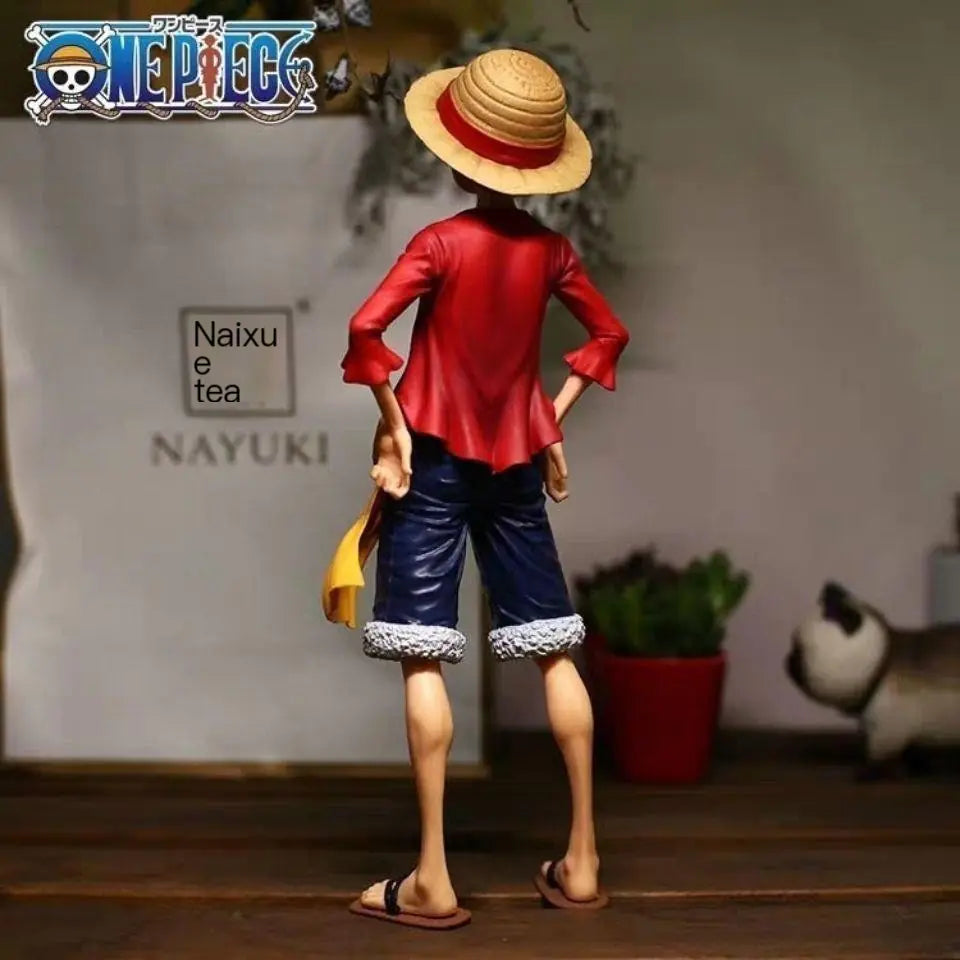 One Piece Luffy Figure Set with Three Face Styles