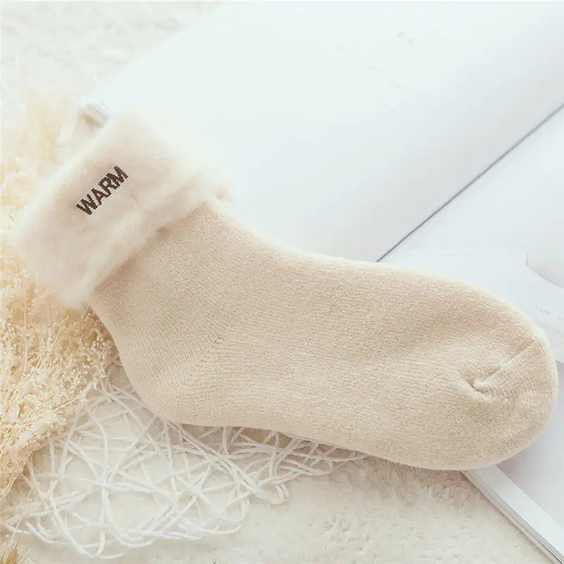 Kids' Cozy Velvet Winter Socks