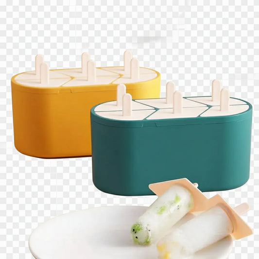 Homemade Mini Ice Cream Popsicle Maker Box