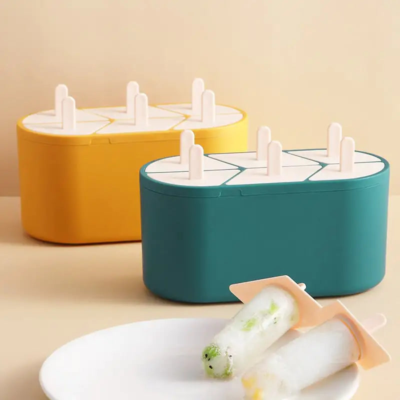 Homemade Mini Ice Cream Popsicle Maker Box
