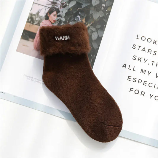 Kids' Cozy Velvet Winter Socks